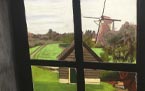 View from a Windmolen, Kinderdijk, Netherlands